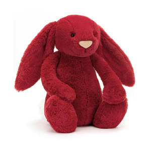 Jellycat Bashful Luxe Bunny Scarlett – Huge